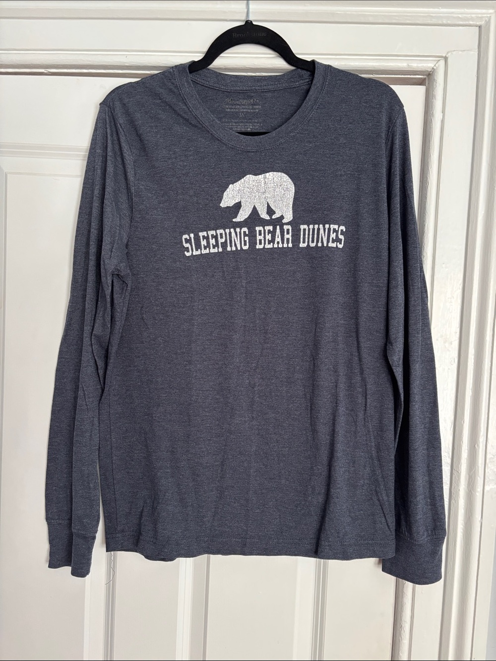 Sleeping Bear Dunes Long Sleeve Tee - Gray